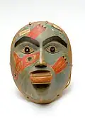 Ритуальная маска из Аляски, XIX век