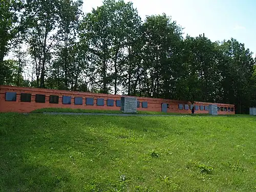 Братское кладбище близ Ириновки