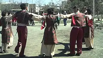 Сасунская пляска Папури.