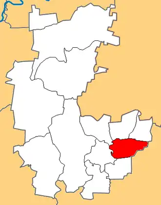 Матраевский сельсовет на карте