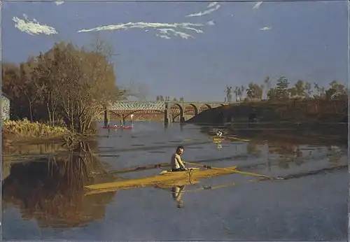 «Макс Шмитт в лодке-одиночке» (1871)