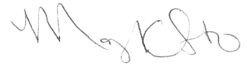 Изображение автографа