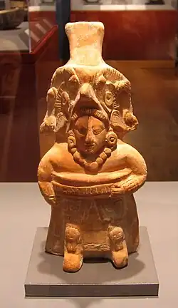 Игрок в тлачтли. 600 - 900.