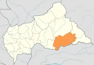 Префектуры Центральноафриканской Республики