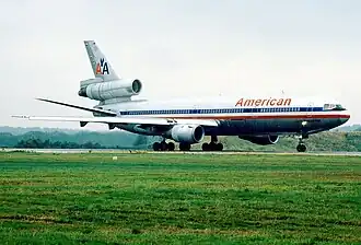 DC-10-30 авиакомпании American Airlines, идентичный разбившемуся