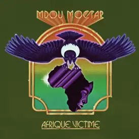Обложка альбома Mdou Moctar «Afrique Victime» ()