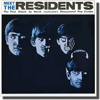 Обложка альбома The Residents «Meet the Residents» (1974)