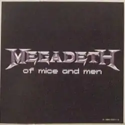 Обложка сингла Megadeth «Of Mice and Men» (2005)