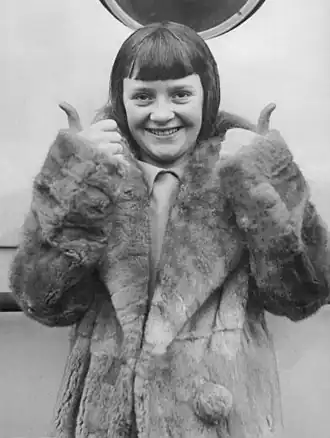 Меган Тейлор  в 1932 году