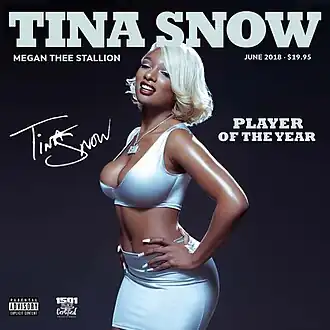 Обложка альбома Megan Thee Stallion «Tina Snow» (2018)