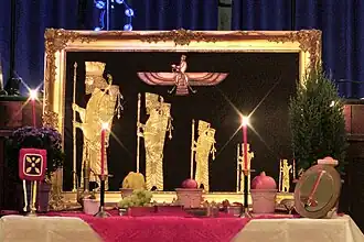 Стол на персидском фестивале осени Мехреган в Нидерландах, 2011 год