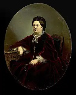 Портрет Александры Александровны Мейснер,1872 г. (ГЭ)