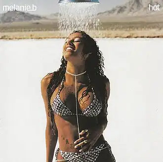 Обложка альбома Мелани Браун «Hot» (2000)