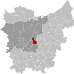 Расположение муниципалитета на карте провинции