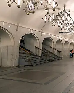 Переход на станцию «Новослободская»