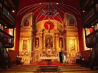 Интерьер церкви Св. Киприана