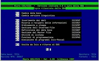 Скриншот программы ISIS