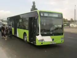 Mercedes-Benz Conecto LF  на маршруте № 49 (ул. Эльбека)