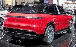 Concept EQS (2021), вид сзади