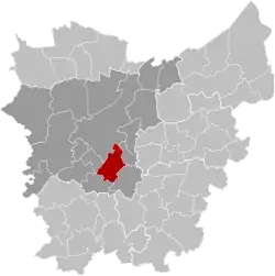 Расположение муниципалитета на карте провинции