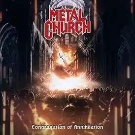 Обложка альбома Metal Church «Congregation of Annihilation» (2023)
