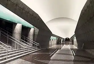 Проект станции, версия 2011 года