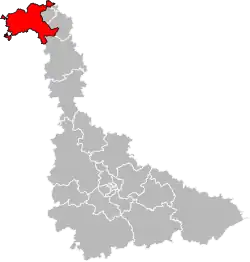 Мон-Сен-Мартен на карте