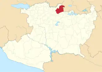 Пуруандиро на карте