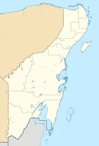 Плая-дель-Кармен на карте