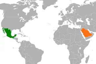 Саудовская Аравия и Мексика