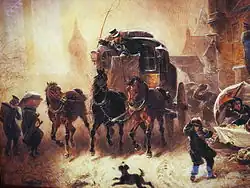 Зимняя сцена