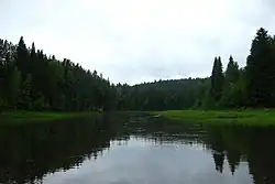 Межевая Утка близ деревни Баронской