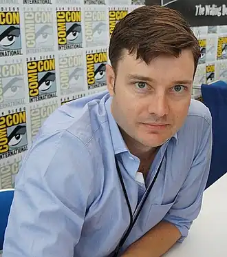 Майкл Макмиллиан на San Diego Comic-Con International. 2013 год.