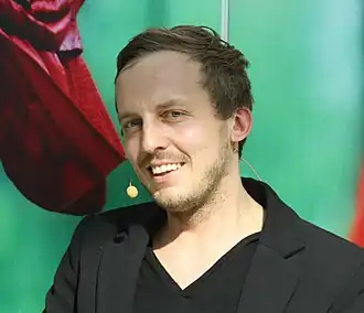 Михал Гворецкий на Лейпцигской книжной ярмарке (март 2012)