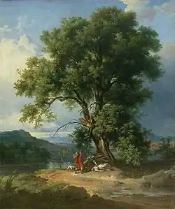 Женщина, поражённая молнией. Между 1800 и 1825. Холст, масло. Лувр, Париж