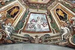 Роспись свода пресбитерия церкви Санта-Феличита. Ок. 1610. Флоренция