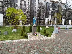 Территория кладбища в 2019 году.