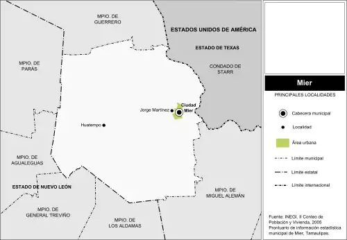 Карта муниципалитета