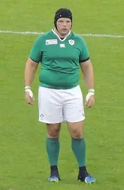 Майк Росс на матче чемпионата мира 2015 года Ирландия — Канада