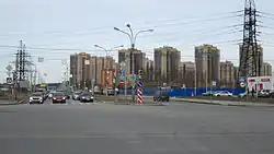 Вид от проспекта Энгельса