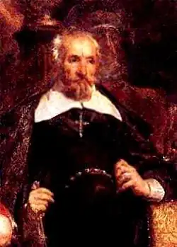 Николай Вольский. Фрагмент картины Яна Матейко «Проповедь Скарги»