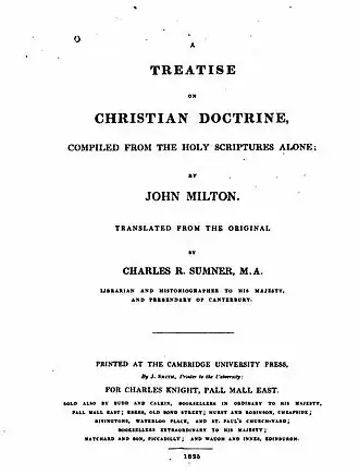 Титульный лист первого издания 1825 года
