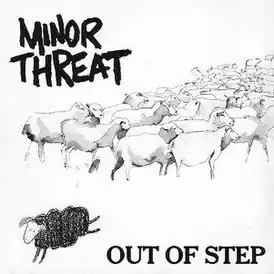 Обложка альбома Minor Threat «Out of Step» (1983)