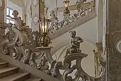 Дворец Мирабель. Главная лестница. 1727. Зальцбург