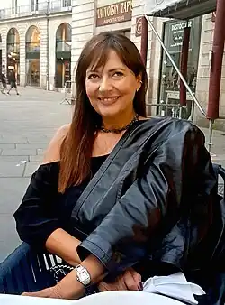 Mirella D'Angelo à l'Absurde Festival 2023 (crédit Franck Redois)