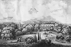 Карло Боссоли. Усадьба  Нарышкиных, 1842 г.