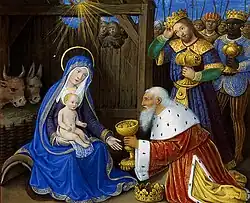 Поклонение трёх царей. Mиссал Жака де Боне
