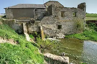 Старая мельница на реке Куболта в Путинешть, Флорештский район