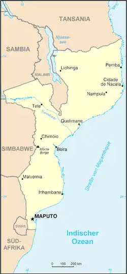 Эсватини и Мозамбик