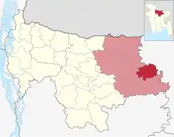 Мохангандж на карте